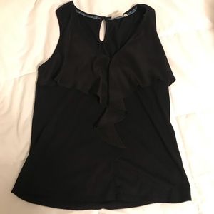 Anthropologie Deletta Ruffle Tank